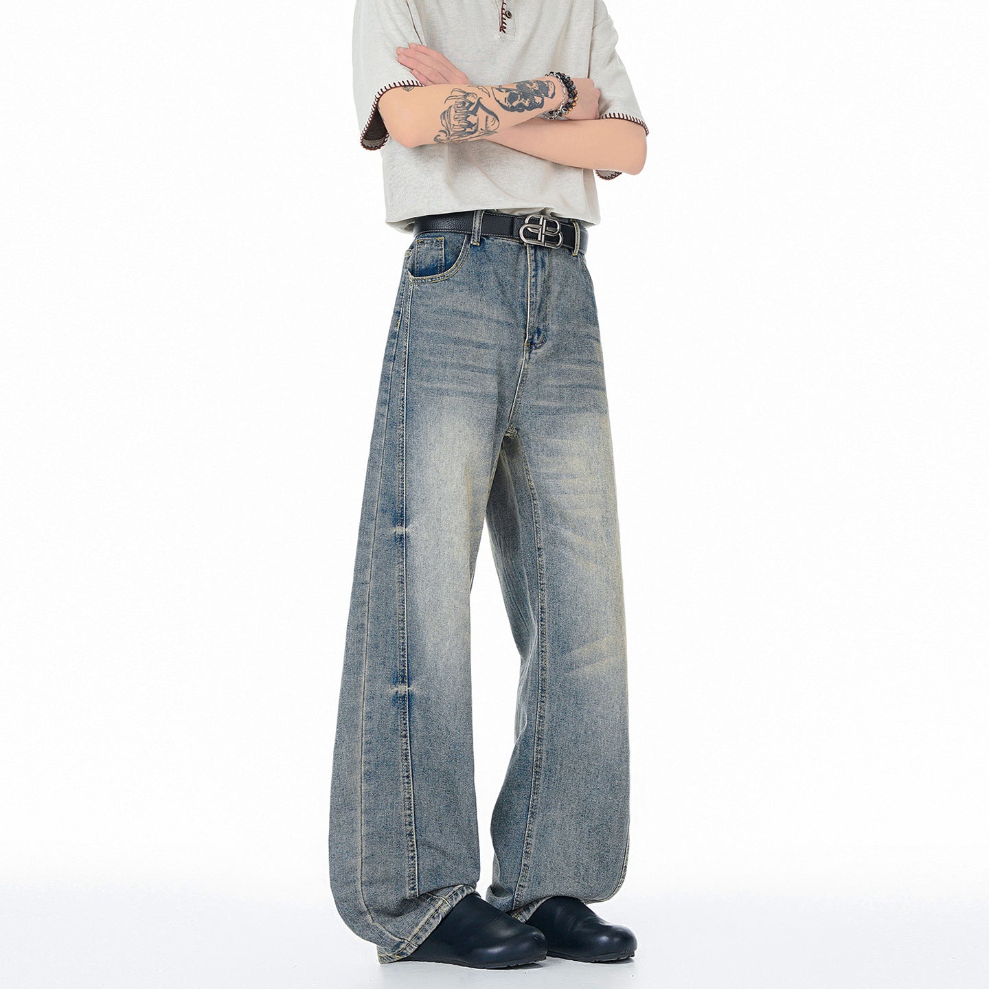 Wide Leg Jeans for Men