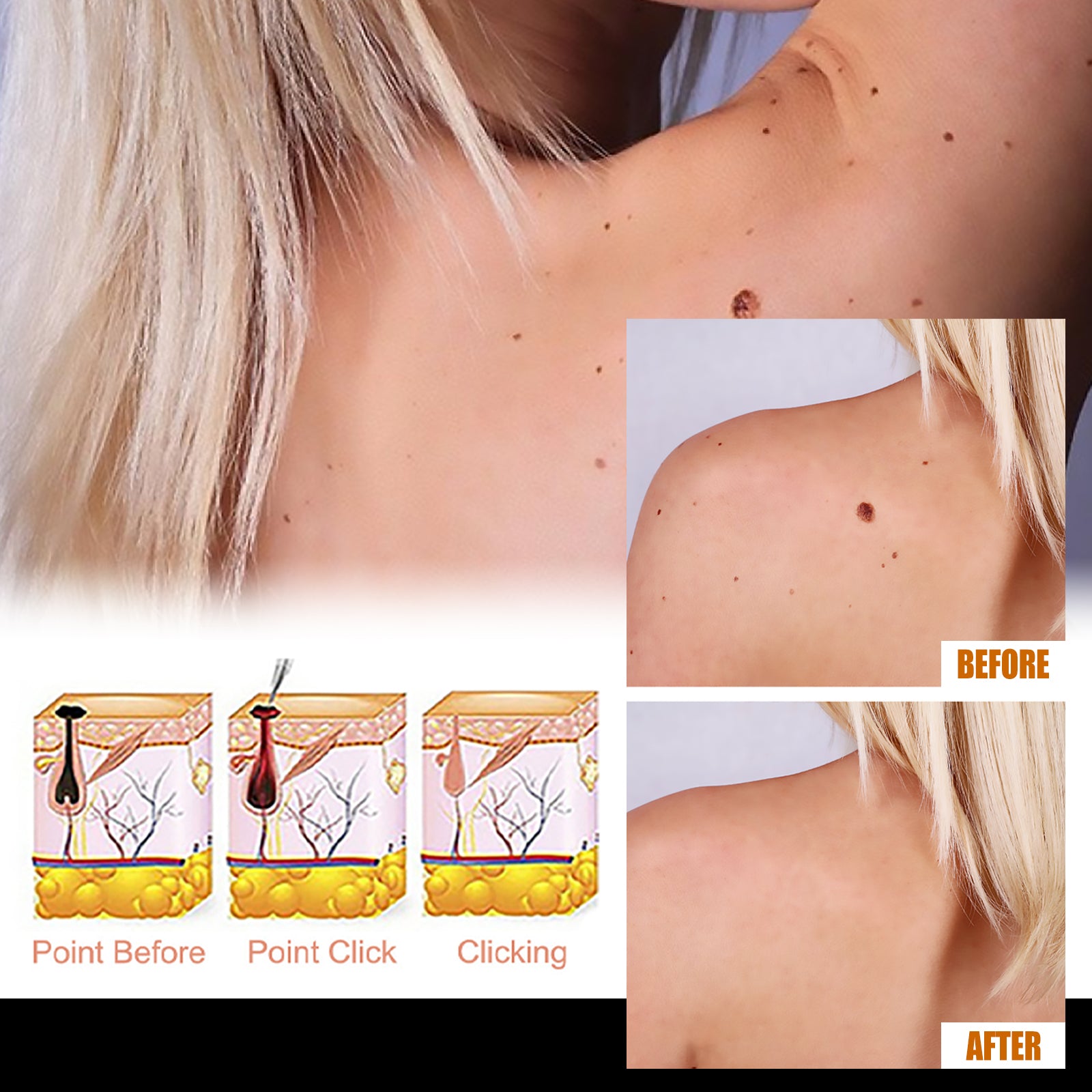 EELHOE Skin Care Essence Gentle Cleansing Care Skin Face And Neck Care Smooth Skin Essence