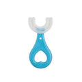 Children's U-shaped toothbrush for infants and young children aged 2-12 and above, oral manual soft bristled toothbrush